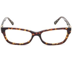 Coach Women's Eyeglasses HC 6119 5507 Dark Tortoise Rectangular Frame 53[]16 140